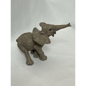 The Herd Boo Baby Elephant Figurine Marty Sculpture Inc 3153 Wildlife Decor